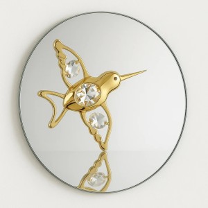 24K goud verguld Kolibri met Swarovski kristallen