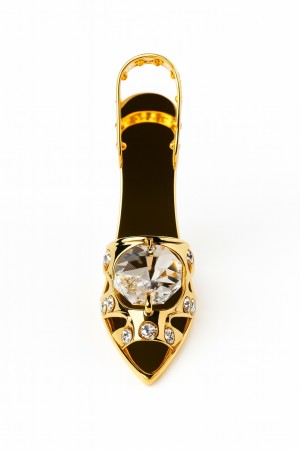 Golden Crystal Stiletto